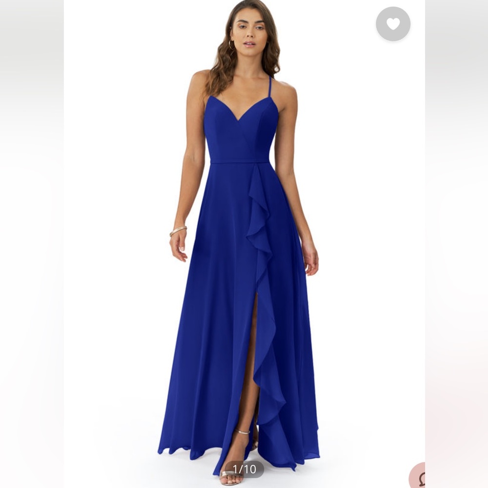 Azazie Naeem Royal Blue A4 NWT